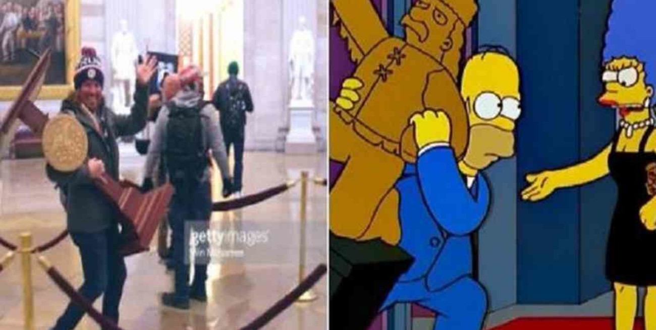 Las redes estallaron con memes tras la toma del Capitolio en Estados Unidos