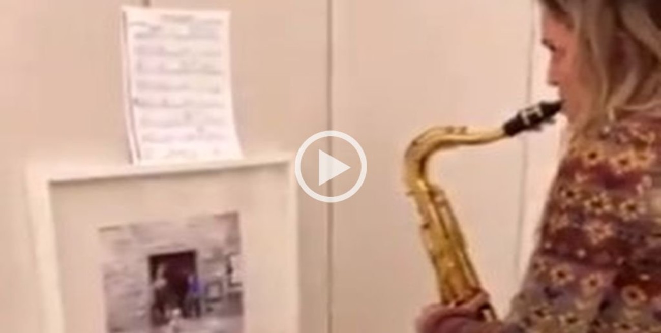 Luisana Lopilato volvió a un viejo amor: retomó las clases de saxo