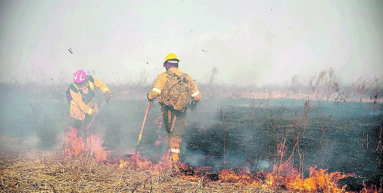 Crisis por incendios en la región sur de la provincia: clima extremo y recursos al límite