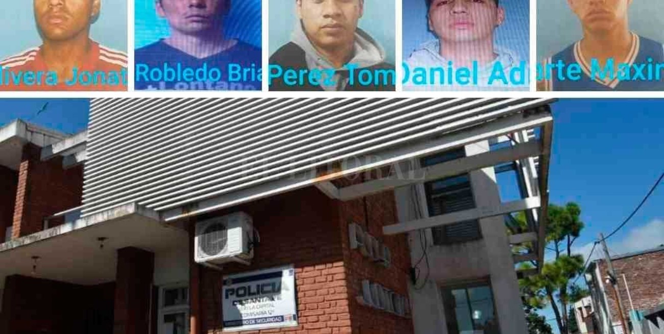 Uno por uno: los presos que se fugaron de la Comisaría 12 de Santo Tomé