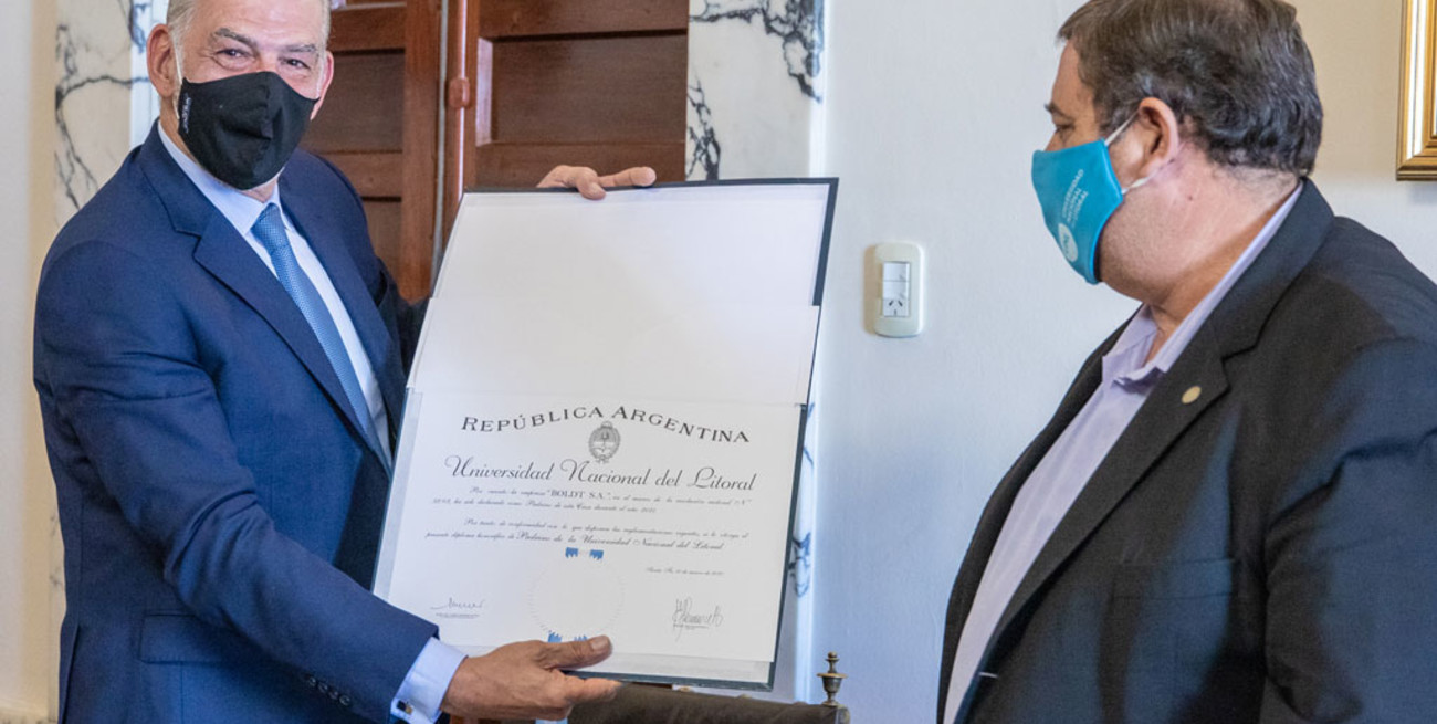 El grupo Boldt ingresó al Programa Padrinos de la UNL