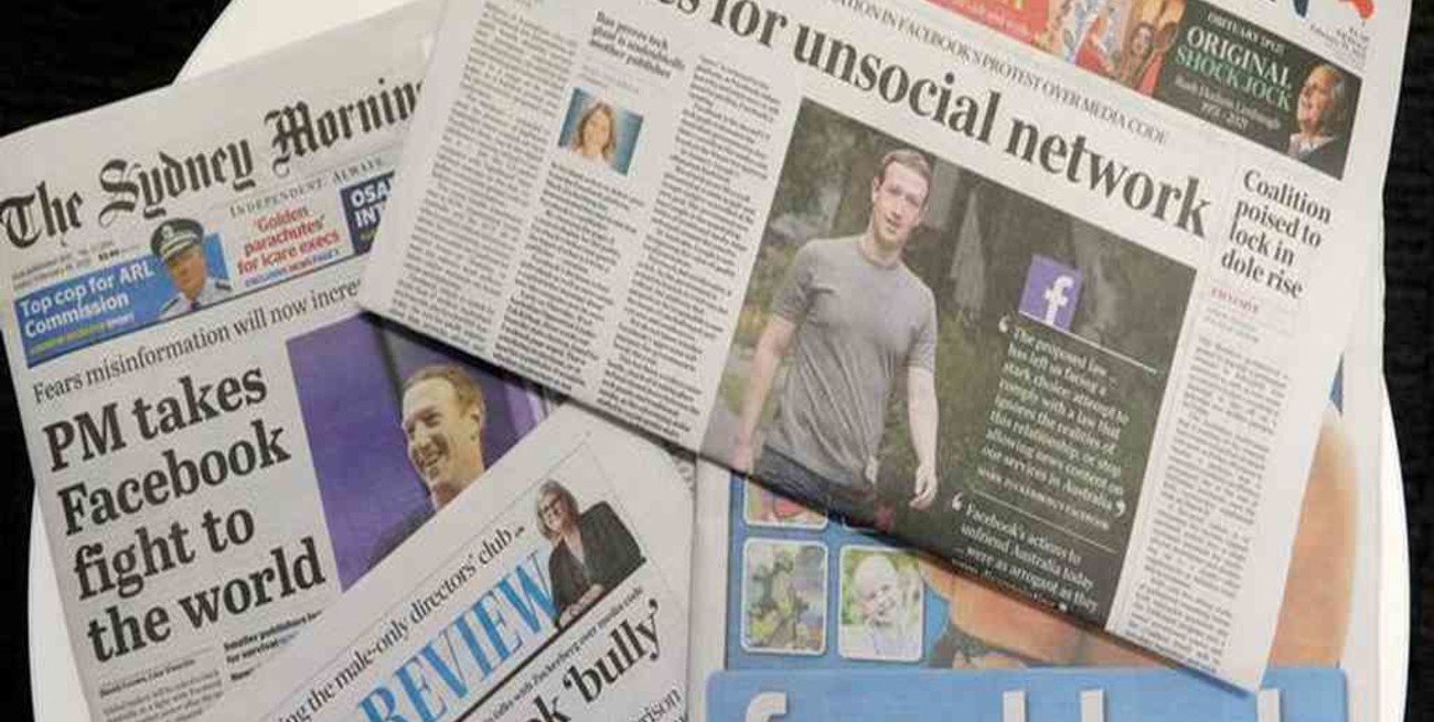 Australia impulsa su ley de contenido digital a pesar del apagón de Facebook