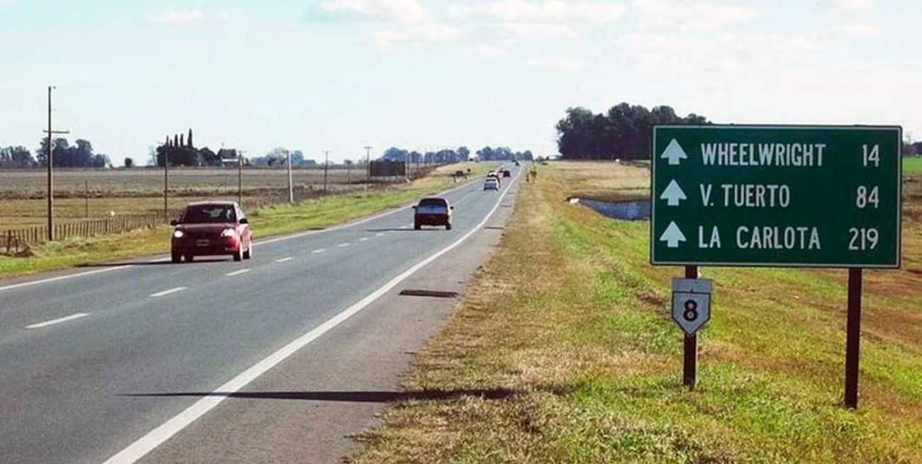 Desde este martes la concesión de la Ruta Nacional 8 está en manos del Estado
