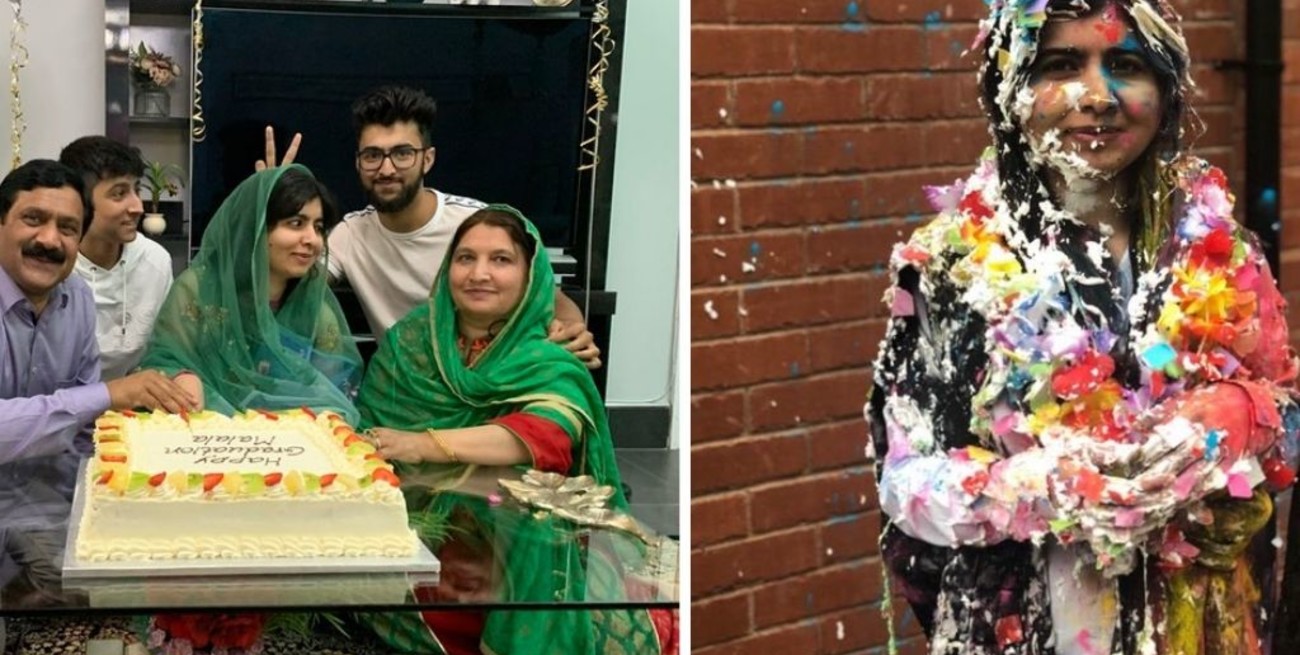 Malala Yousafzai, ganadora del Premio Nobel de la Paz, se recibió en  Oxford