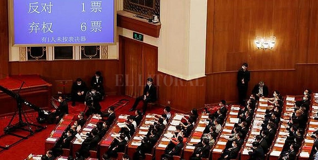 La Asamblea Popular china aprobó la ley de seguridad para Hong Kong