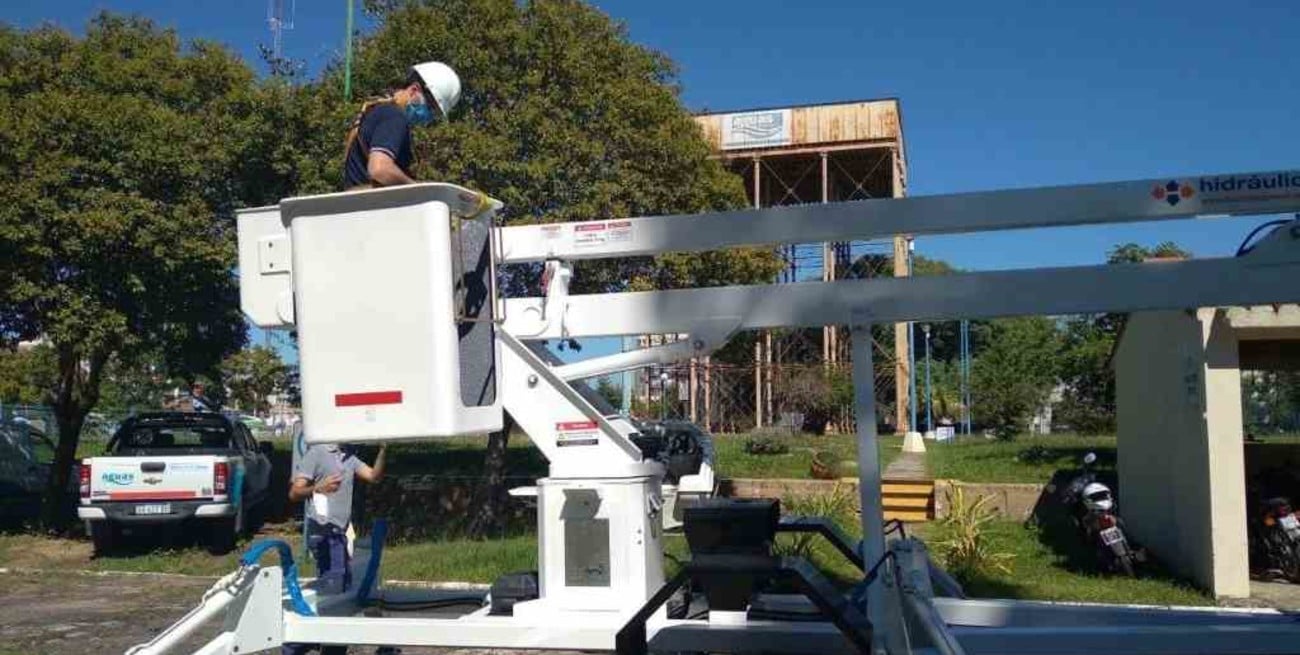 Nuevo equipamiento operativo para instalaciones de agua potable y cloacas