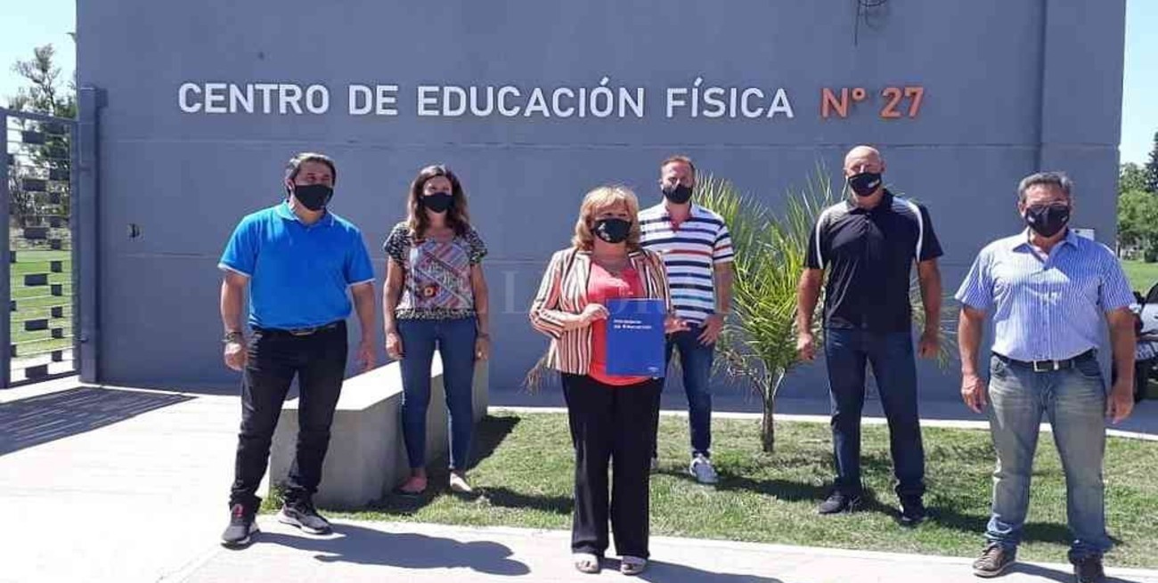 Avanza la puesta en valor de Centros de Educación Física del departamento Castellanos