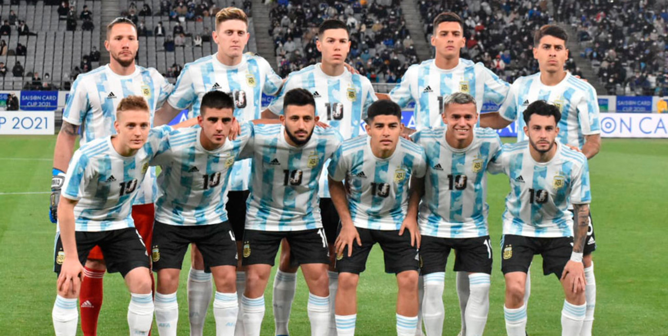 Amistoso Sub23: Argentina superó a Japón por la mínima diferencia