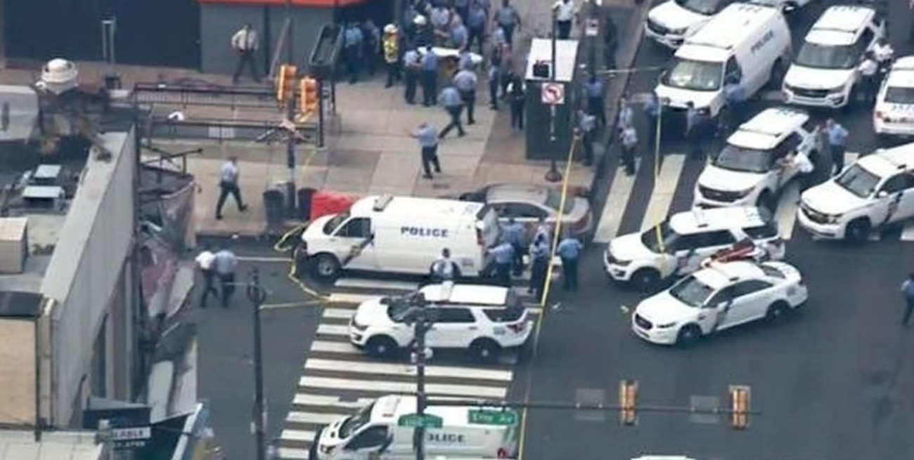 Tiroteo en Filadelfia: al menos tres policías heridos