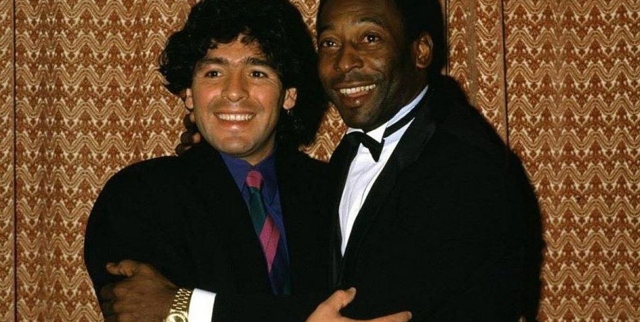 El emotivo mensaje de Pelé a una semana de la muerte de Diego Maradona