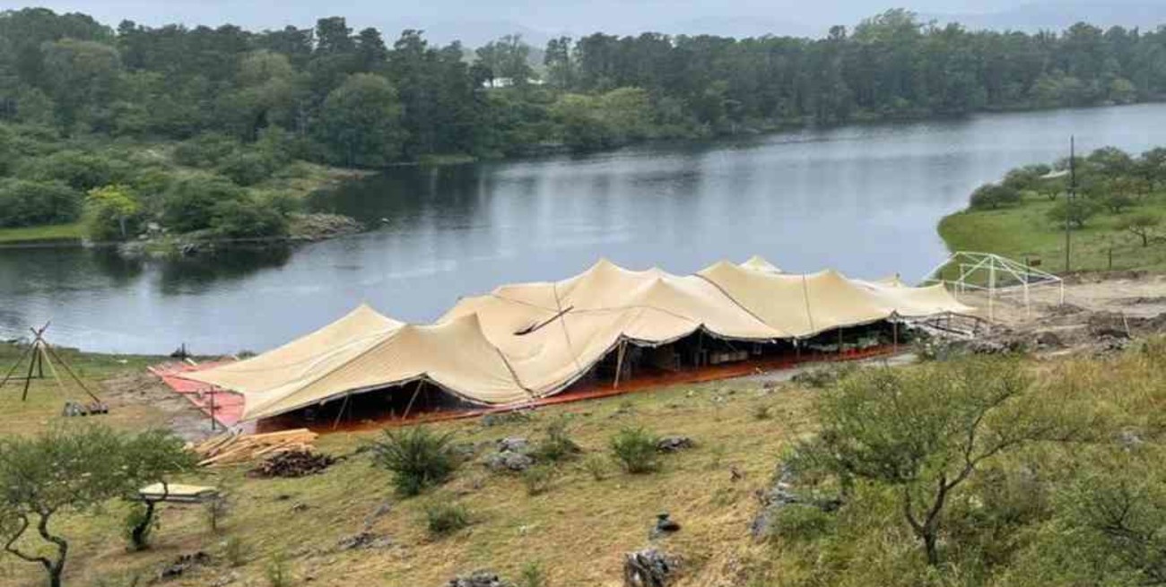 Escándalo por el masivo casamiento del hermano de Leandro Penna en Potrero de Garay