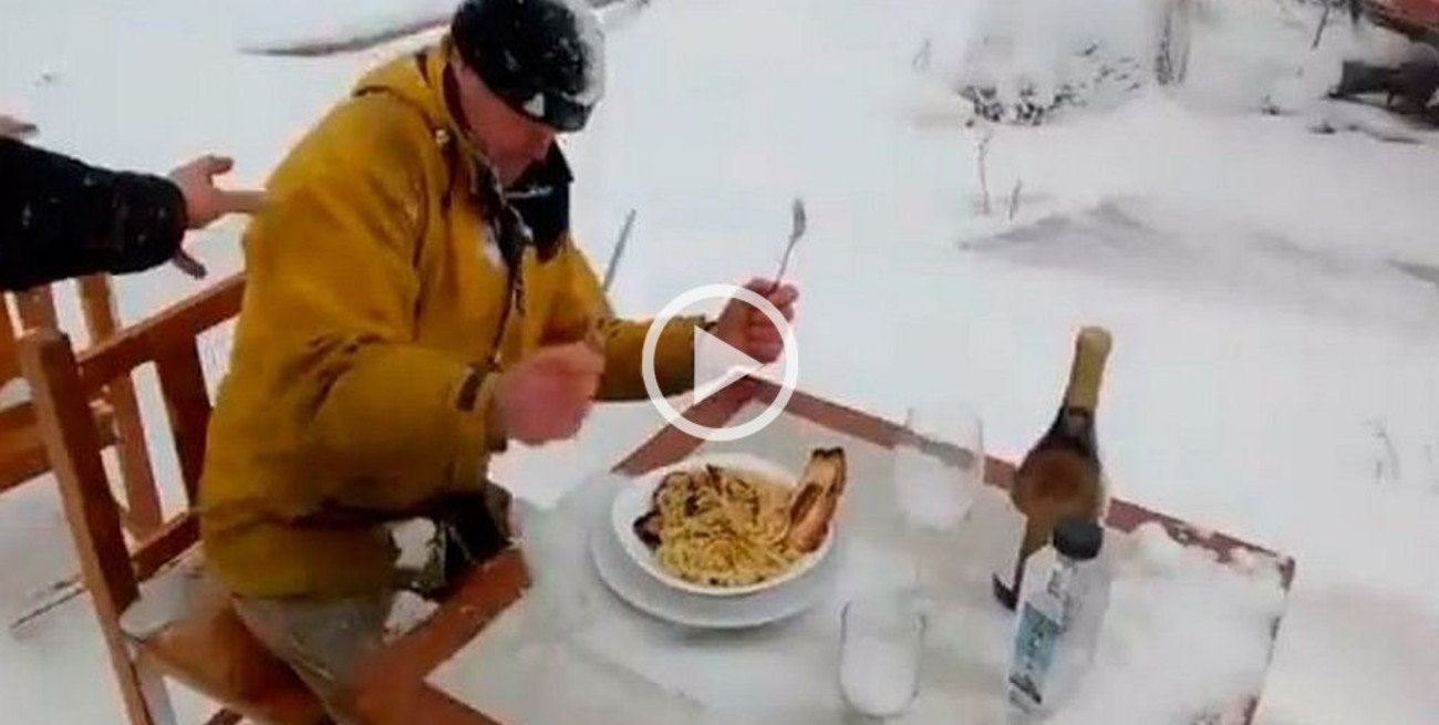 Viral: el video de un bar de Ushuaia tras la habilitación de los encuentros al aire libre