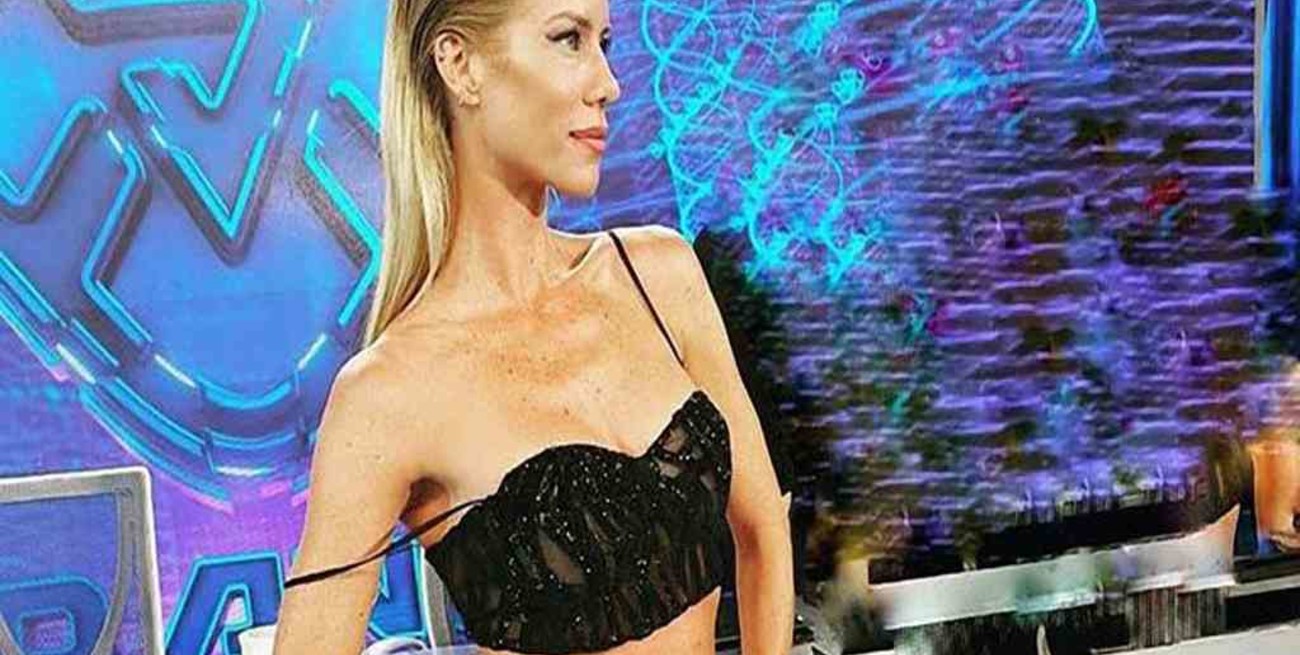 En muletas, Nicole Neumann reemplazó a Pampita en el jurado del "Bailando"
