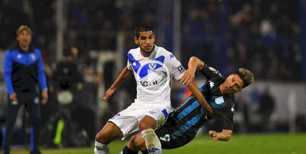 Vélez y Racing empataron 2 a 2 en un partidazo