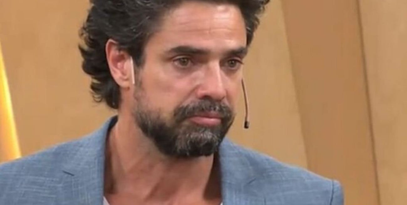 Luciano Castro se emocionó al hablar de las fotos hot