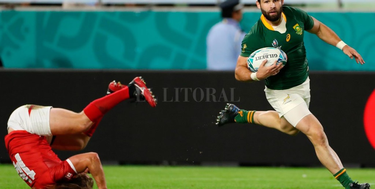 Sudáfrica ganó y se clasificó a los cuartos de final