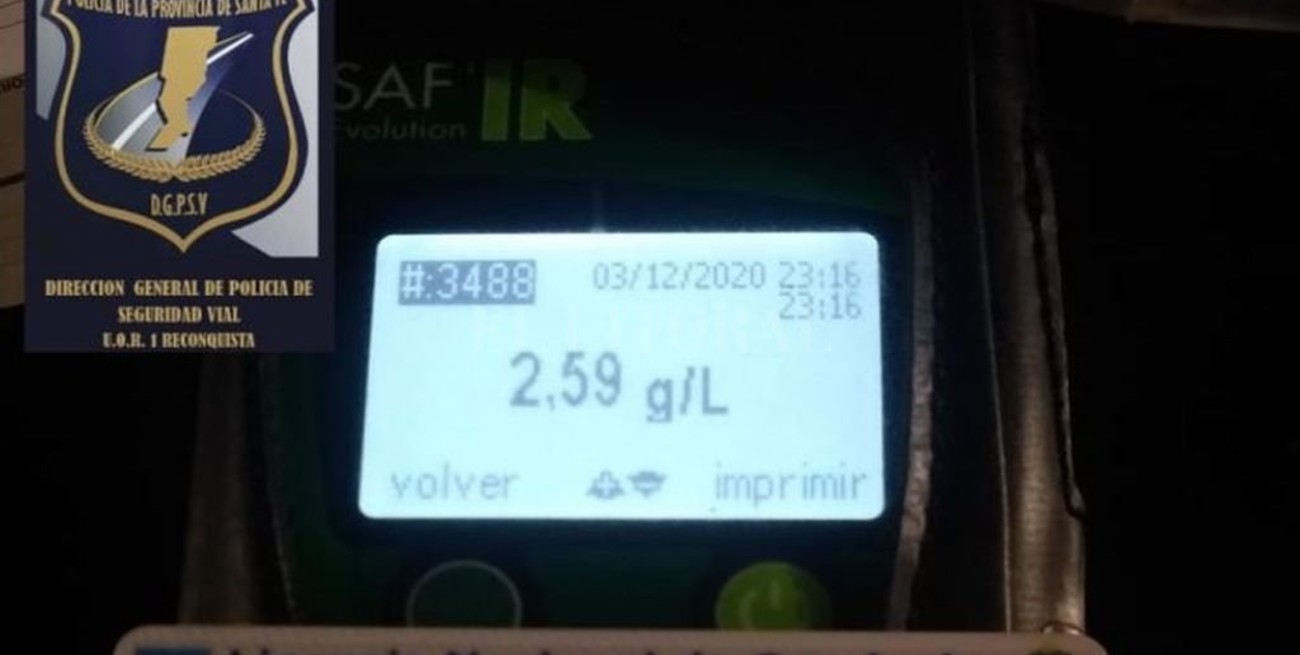 Un camionero alcoholizado intentó sobornar con dos mil pesos a la policía vial