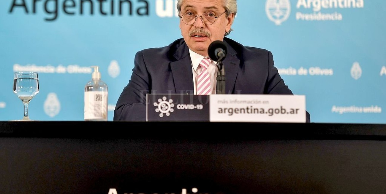 Alberto Fernández anunció que la vacuna estará lista "el primer semestre de 2021"