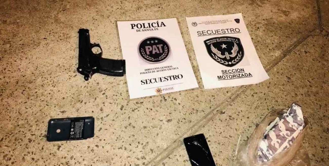 Detuvieron a un joven luego de una persecución que incluyó tiros  