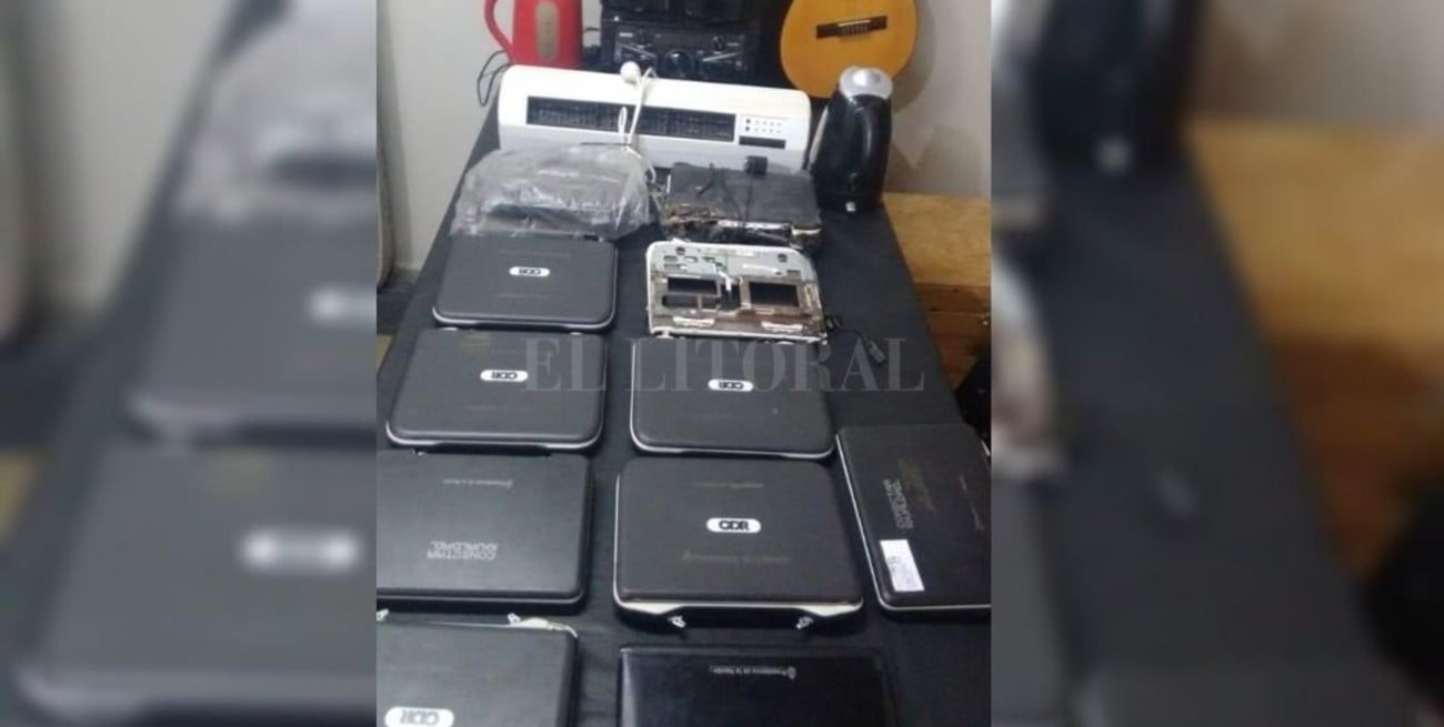 Recuperan elementos robados a una escuela