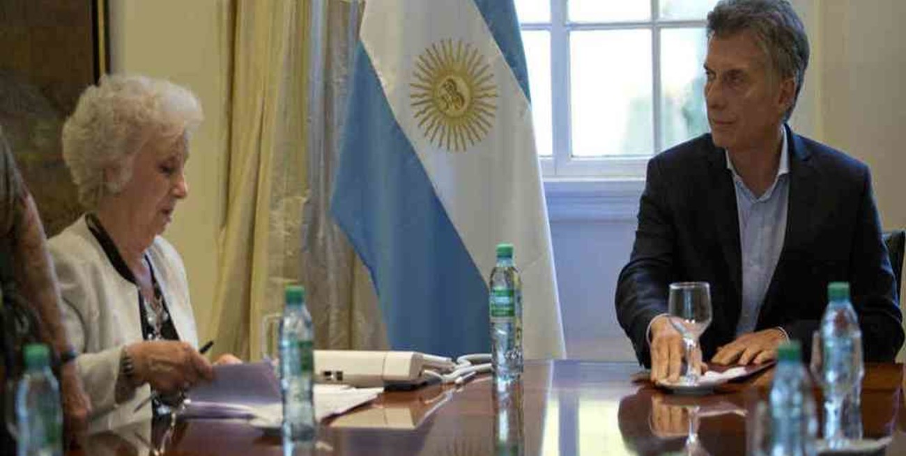 Macri le respondió a Estela de Carlotto: "Me da mucha pena que no pueda salir del rencor y del odio"