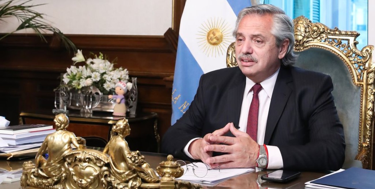 Alberto Fernández volvió a dar negativo de Covid y finaliza su aislamiento
