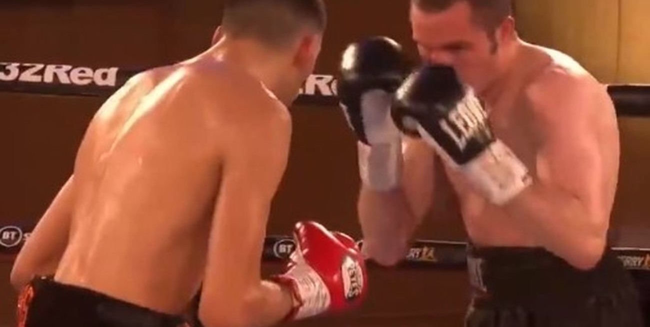 El argentino Guido Pitto perdió la pelea por el título europeo Superwelter