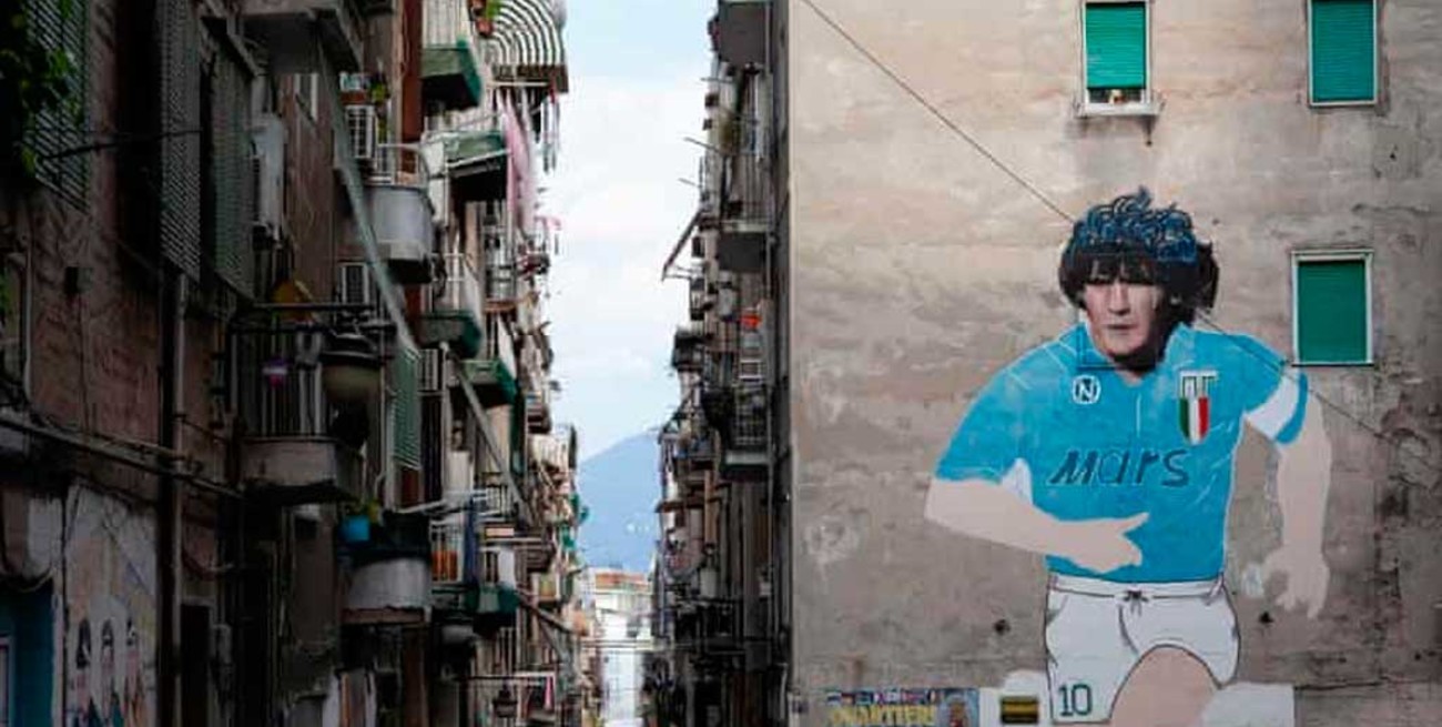 Nápoles, "en shock" por la muerte de Maradona