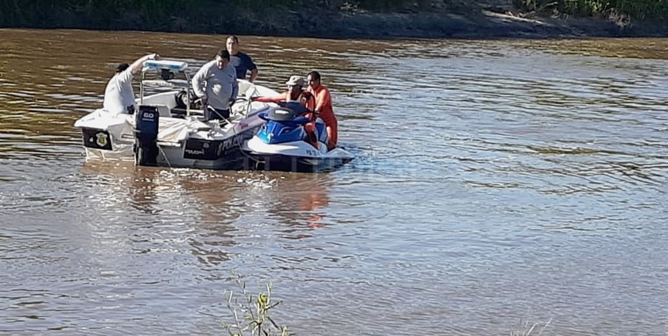 Se ahogó otro hombre en el río Salado