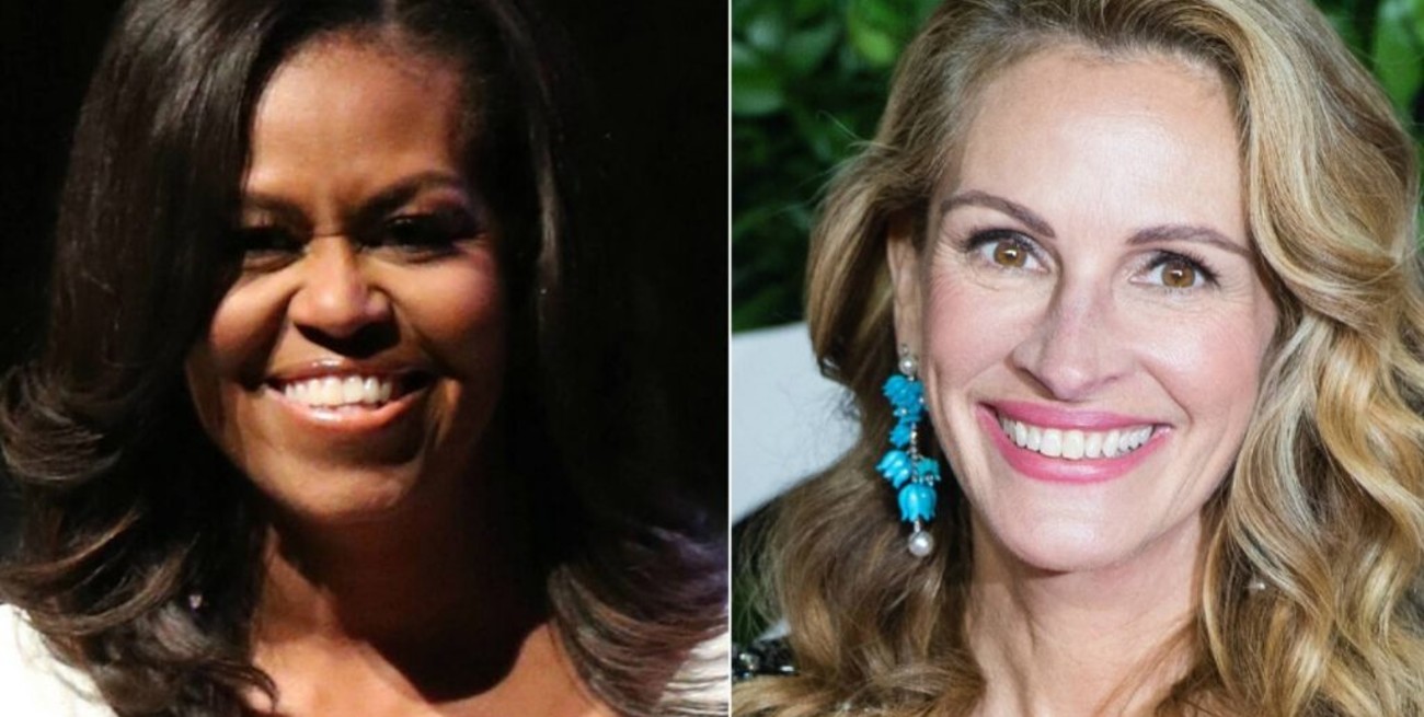 Julia Roberts y Michelle Obama, juntas por los derechos de las niñas y adolescentes
