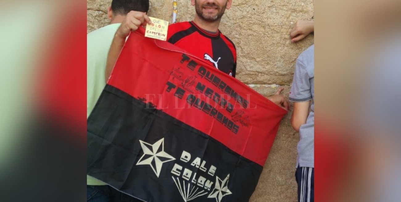 El sueño copero de Colón llegó al Muro de los Lamentos