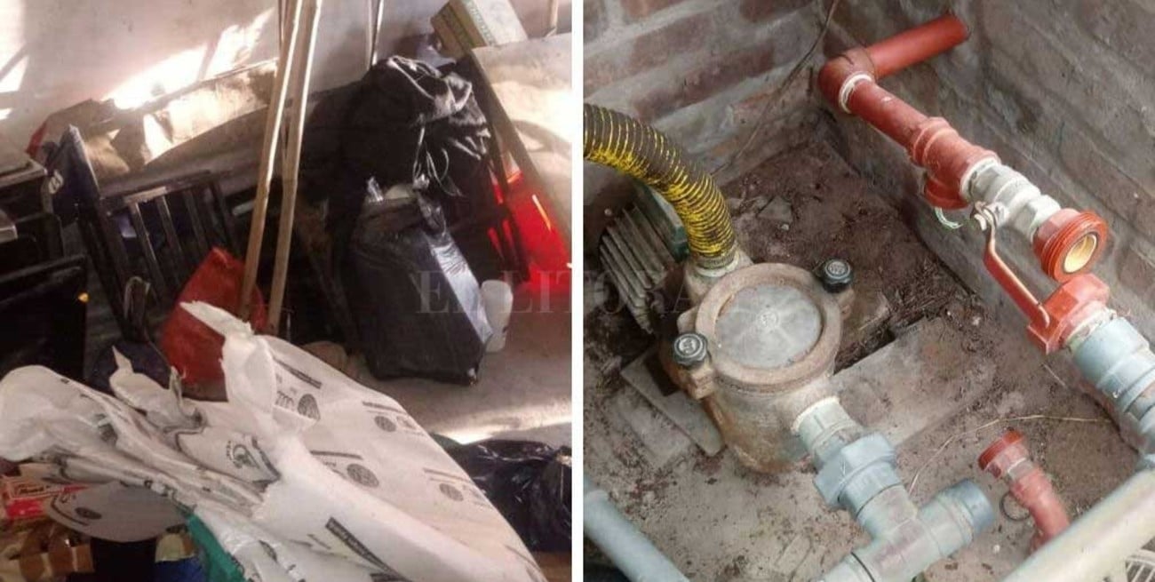 Vaciaron una casa-quinta en Colastiné