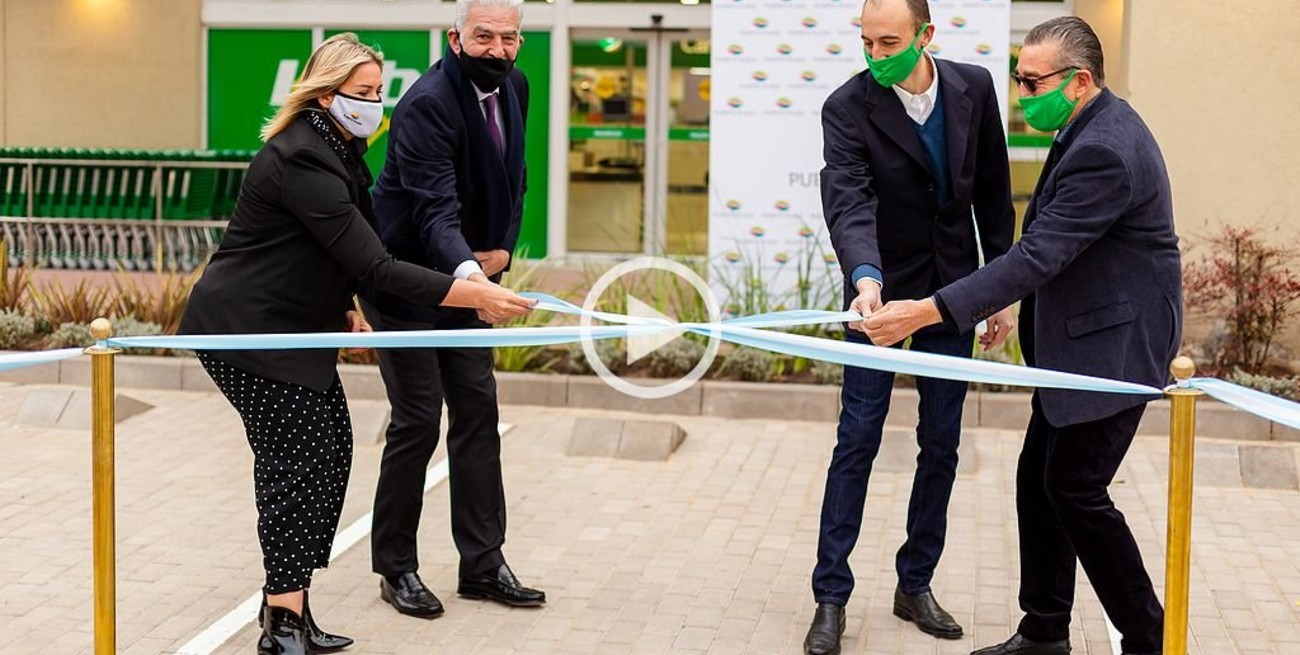 Puerto Plaza abrió el supermercado "express"