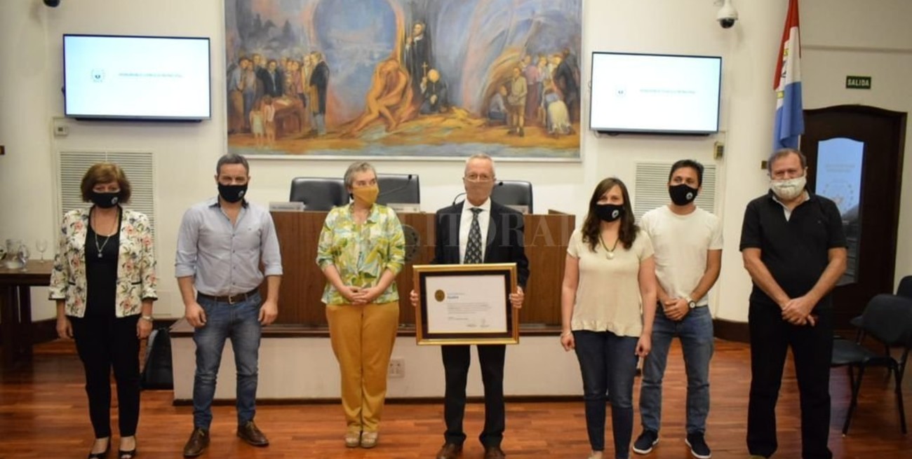 Luis María Calvo es Santafesino Ilustre