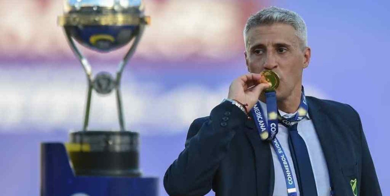 Hernán Crespo anunció que dejará de ser el técnico de Defensa y Justicia 