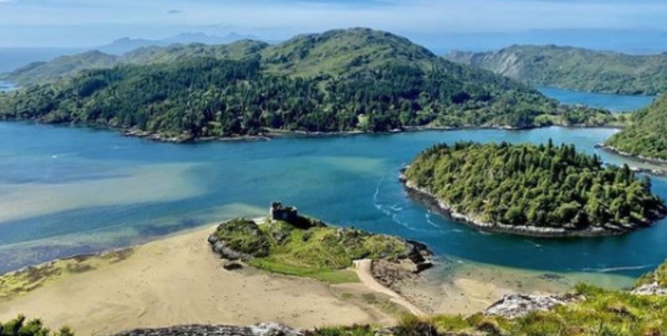 Ponen a la venta toda una isla deshabitada en Escocia 