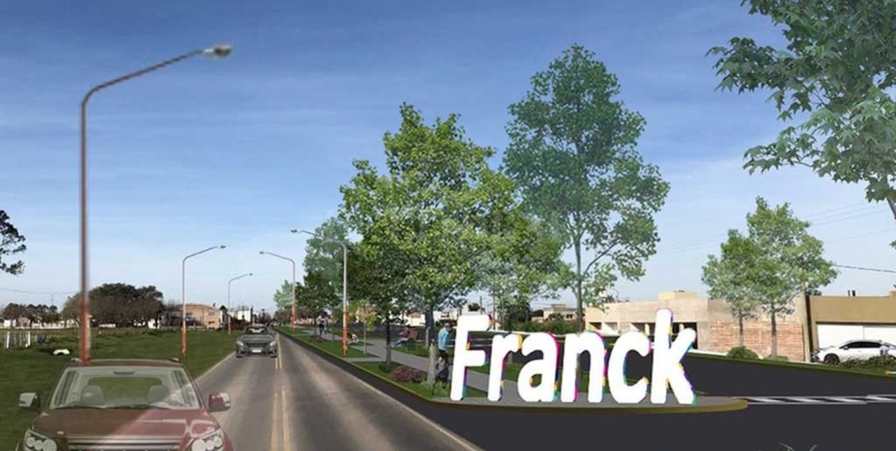 Ponen en valor el acceso oeste de Franck 