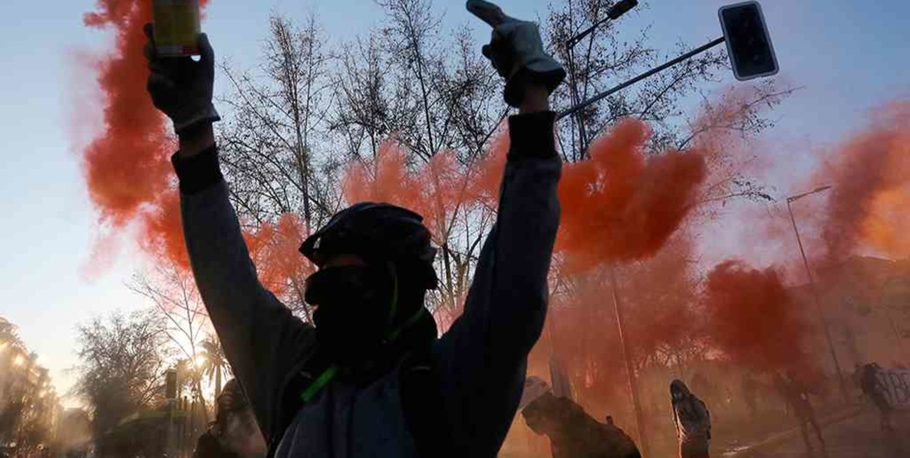 Un menor herido y 108 detenidos en el aniversario del golpe de Estado de Pinochet