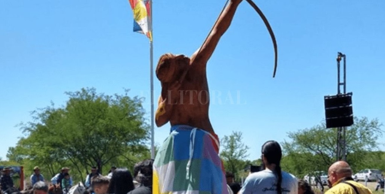 Volvieron a Villa Guillermina los restos del cacique Polvareda