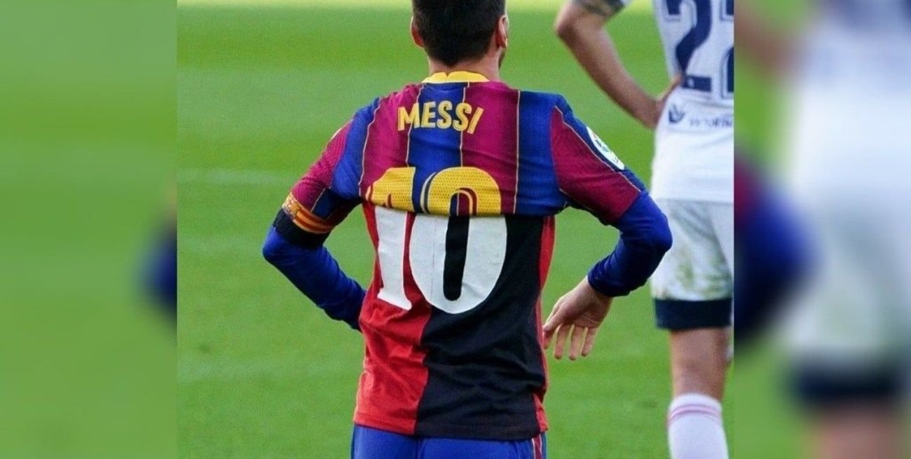 Insólito: Messi deberá pagar 600 euros por su homenaje a Maradona