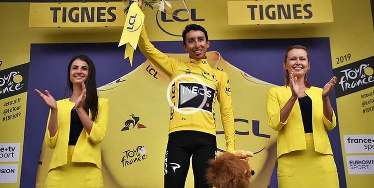 A dos etapas del final, un colombiano lidera el Tour de France