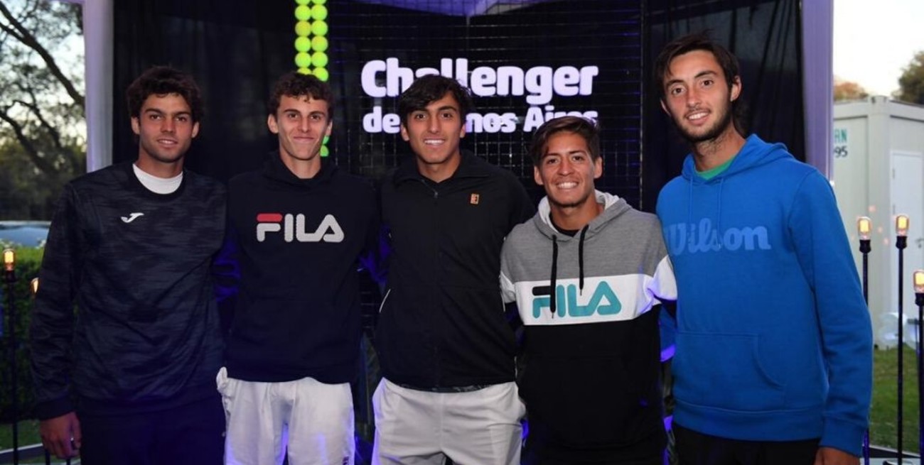 Cinco argentinos jugarán el Mundial juvenil de tenis en México