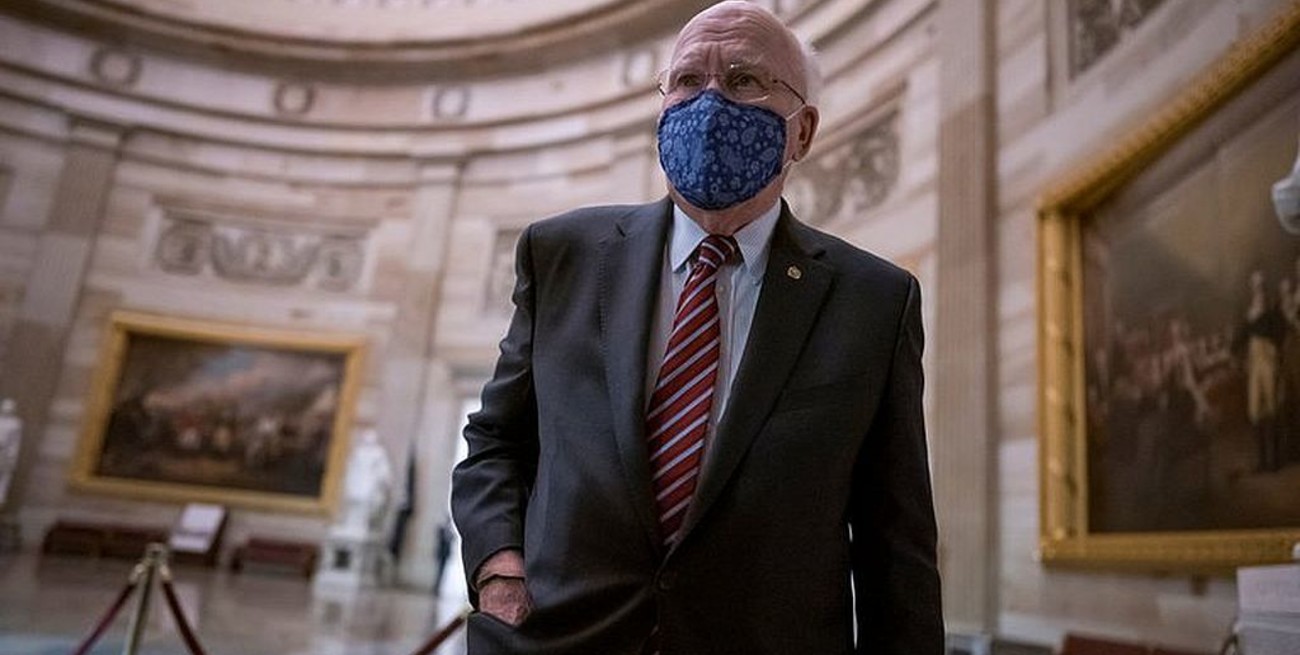 Juicio político a Donald Trump: internaron al senador Patrick Leahy