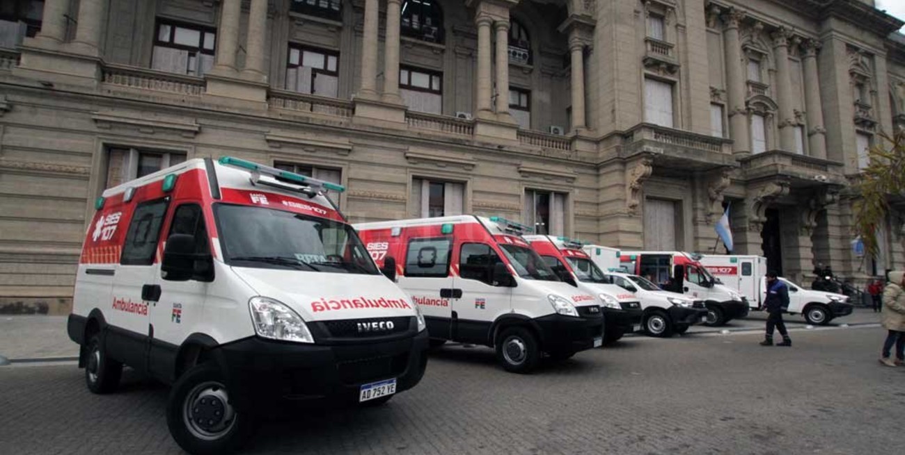 Llegaron 12 ambulancias para el centro-norte de Santa Fe