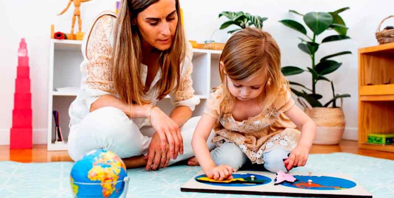 Niños en casa: propuestas, consejos y juegos desde la mirada Montessori