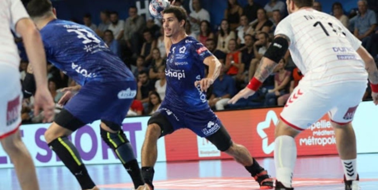 Simonet hizo cinco goles en Montpellier en regreso a competencias después de seis meses