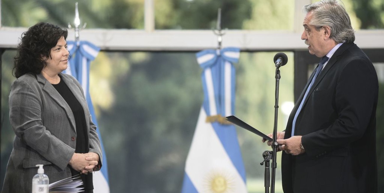 Vizzotti adelantó que presentará una "propuesta de monitoreo" sobre el sistema de vacunación