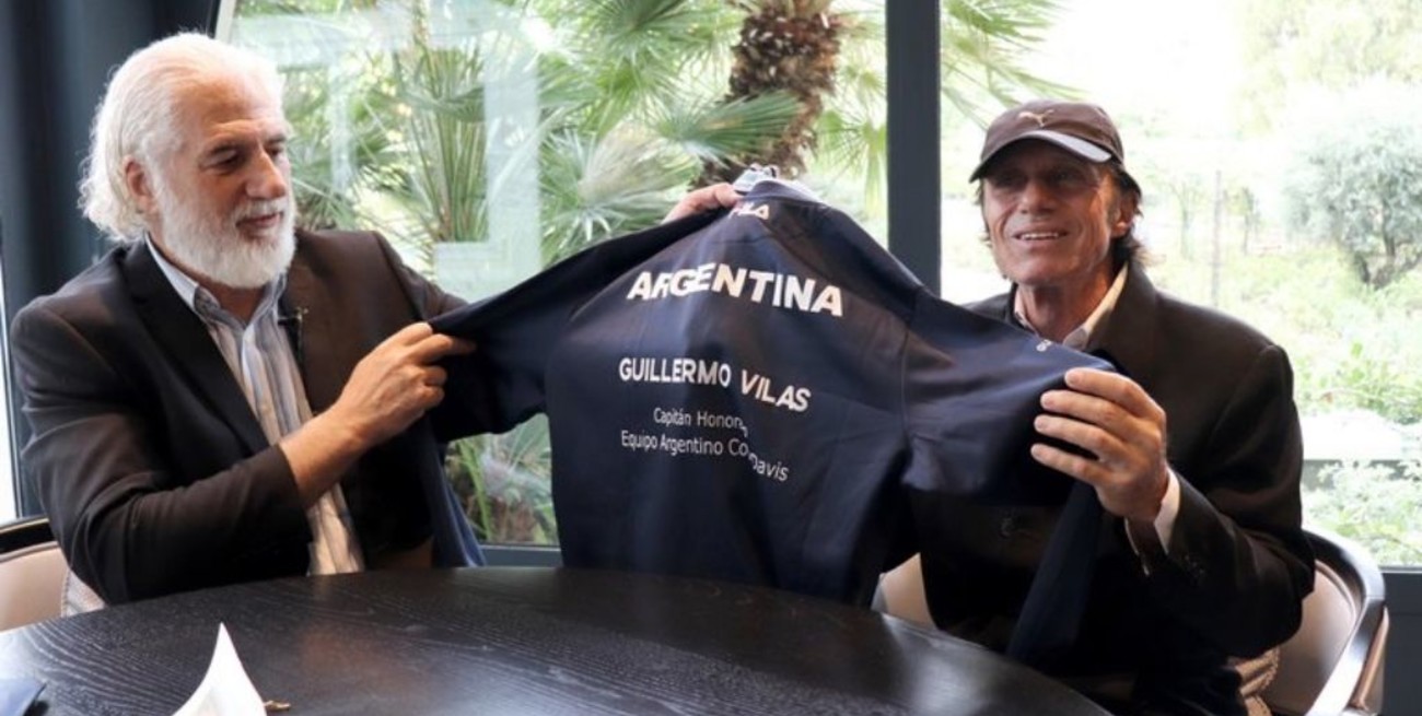 Tenis: Guillermo Vilas fue distinguido con dos cargos de por vida