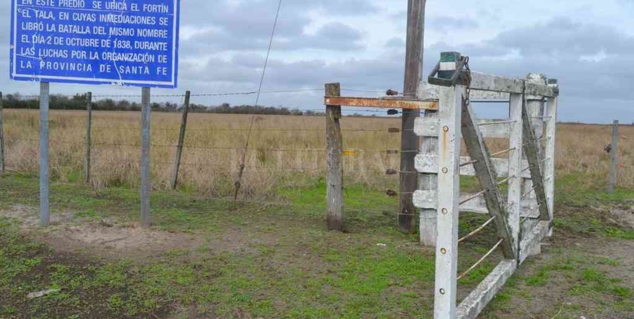 La historia de Fortín "El Tala": escenario de una batalla clave en la organización de la provincia