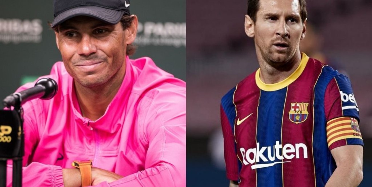 Nadal defendió a Messi: "Es justo merecedor de cobrar ese salario"